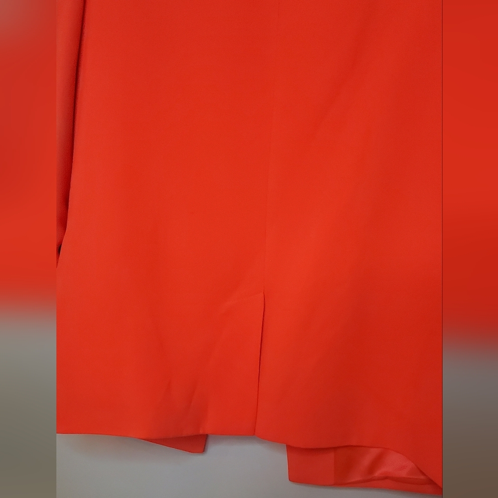 NWT BARDOT -size 4-Neon Coral Blazer/jacket long-sleeves - Picture 8 of 8